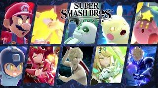All Final Smashes (Pyra/Mythra update) | Super Smash Bros. Ultimate ᴴᴰ