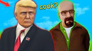 GTA 5 with Donald Trump & Walter White