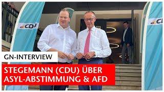 Bundestag: Albert Stegemann (CDU) über Antrag zur Migrationspolitik und AfD | GN-Online Interview