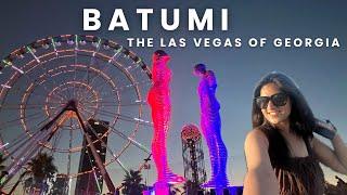 Solo Indian Girl Exploring Batumi - The Las Vegas of Georgia | Complete Tour | Heena Bhatia