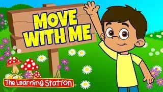 Brain Break  Exercise Song for Kids  Fitness Songs Kids  Move with Me  The Learning Station