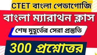 বাংলা পেডাগজি ৩০০ প্রশ্ন || Bengali Pedagogy for CTET 2024 || Bengali Pedagogy Class 300 MCQ