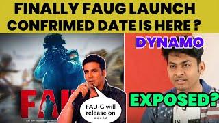 FINALLY FAUG GAME LAUNCH DATE IS HERE?|I WILL EXPOSE DYANAMO GAMING TODAY| FAUG VS PUBG LATEST NEWS