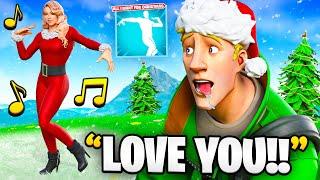 Trolling With “All I Want For Christmas Is You” EMOTE!