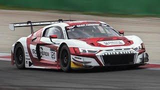 2019 Audi R8 LMS GT3 in action testing on track!