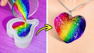 ADORABLE RAINBOW CRAFTS || Testing Crazy Gadgets! Makeover Tips by DrawPaw