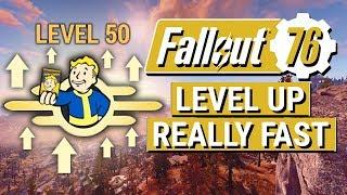 FALLOUT 76: How To Level Up REALLY FAST in Fallout 76!! (Ultimate Experience Guide)