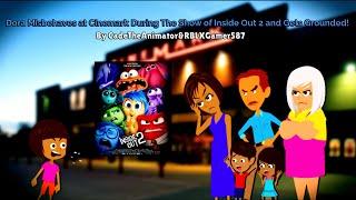 Dora Misbehaves at Cinemark During The Show of Inside Out 2 and Gets Grounded!