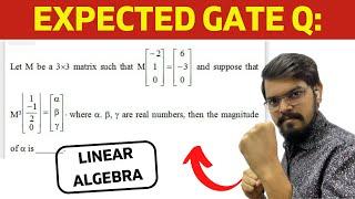 Expected GATE 2025 Question from Linear Algebra