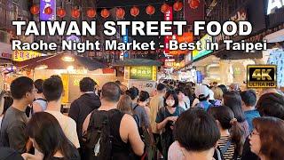 Taiwan Street Food | Raohe Night Market - Best Night Market in Taipei 