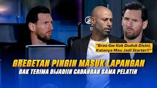 Buat Messi NAIK DARAH!! Messi Bisa GALAK Juga, SEMPROT Mascherano Gak Becus Jadi Pelatih INTERMIAMI 