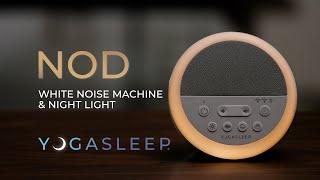 Yogasleep Nod White Noise Machine with Night Light