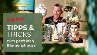 KARE Vasen Guide: Welche Vase für welche Blumen