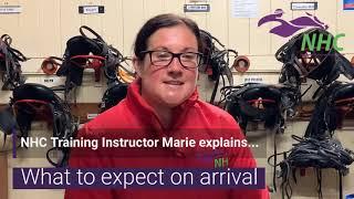 Marie explains... What to expect during the first few days at the NHC