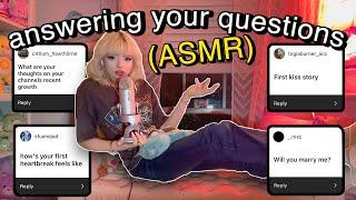 My first kiss story... Q&A ASMR (30K SPECIAL!)