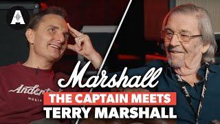 The Captain Meets Terry Marshall - A Marshall Amplification History Lesson!