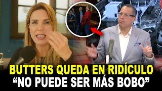 ¡Fuego! Juliana Oxenford ATACA a Phillip Butters y lo ACUSA de sensacionalismo