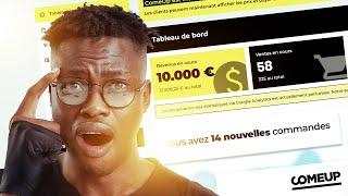 Comment j’ai généré +10.000€ sur Come Up depuis l’Afrique.