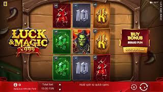 Luck & Magic Slot BGaming   Stake com   NEW GAME 8 11 2023 #cryptocasino #onlineslots #stake #slots