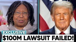 Trump Files $100M Lawsuit Against Whoopi Goldberg After She SPITS on Him #BreakingNews #CelebDrama