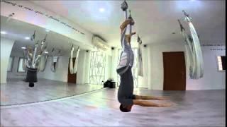 antigravity yoga , aerial yoga , christopher harrison