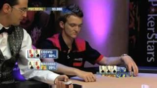 PokerStars tv - Watching EPT 4, Barcelona - Maceiras vs Eidsvig