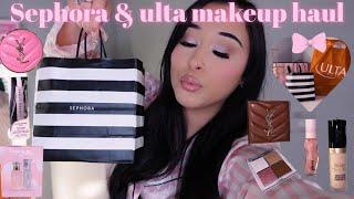 HUGE SEPHORA & ULTA HAUL 2025 | (new makeup arrivals!!)