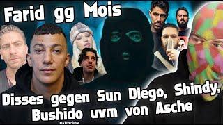 FARID gg MOIS | Disses gegen SUN DIEGO, BUSHIDO, SHINDY uvm – ASCHEs „XMassaker“ || RapSchau