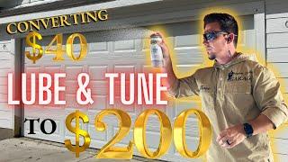 Garage Door Service: $40 lube & tune to $230 sale