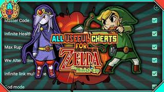 All Cheats for Minish Cap || Walkthrough Walls,Infinite Health,Max Money || LOZ Minish Cap Cheats 