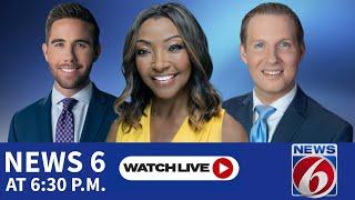 LIVE: News 6 at 6:30 p.m. | Florida Democrats signal support for Kamala Harris