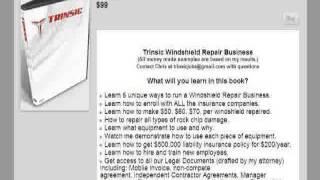 Windshield Repair Business Package - Video, Docs, Support.avi