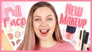 FULL FACE OF NEW MAKEUP ! TRYING NEW MAKEUP PRODUCTS! GLAMBYSAM