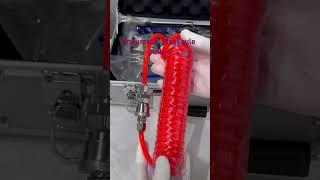Immersive unboxing for pneumatic steel rule puller #diemaker #boxmaker