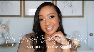 My Current Everyday Makeup | Natural, Step by Step, Old School and Beginner Friendly | MeToya Monroe