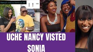 Uche Nancy gave her daughter a surprise visit on a movie set, see what happened.#soniauche