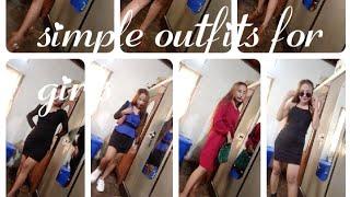 Summer and winter outfits for girls ( Lily Lomou chang)