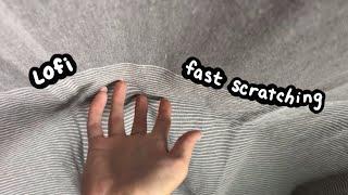 ASMR Lofi Fast Scratching ONLY! No Tapping, No Talking ᵕ̈