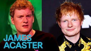 Jimmy Carr Did Backing Vocals On Ed Sheeran's Single | James Acaster | Big Fat Quiz Of The Year 2021