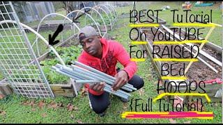 How To Build Hoops For Your Raised Beds {Full Tutorial}