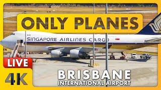   RARE 747 LIVE Arrival @ BNE / YBBN / BRISBANE Airport w/ Matty + ATC️