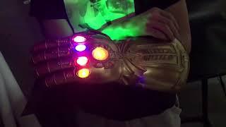 2018 Thanos Infinity Gauntlet Avengers Infinity War Thanos Gloves Cosplay Props