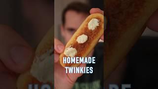 How to make Homemade Twinkies #shorts #recipe #iifym