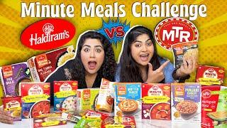  Haldiram’s vs. MTR’s Instant Meals Challenge for 24 hours!  #thakursisters