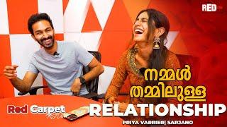 "പ്രിയ ,Sarjano ക്ക്‌  അയച്ച  ആ Message!!!!! " |Priya varrier Sarjano Khalid |Red Carpet |