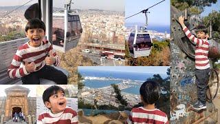 Telefèric de Montjuïc - Barcelona Cable Car, Montjuic Castle & Funicular (Mountain) Railway