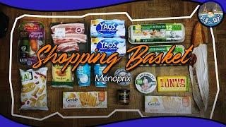 Shopping Basket | French Supermarket, Food shopping at Monoprix in Paris, 파리 유학생의 모노프리 장바구니