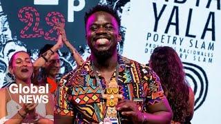 Canada's Eddie Lartey hopes international poetry slam win puts greater spotlight on unique art form