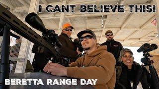 I Made the Longest Shot of my Life at Beretta's Range Day!