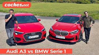 Audi A3 vs BMW Serie 1: ¿Cuál es el mejor? | Prueba Comparativa / Review en español | coches.net